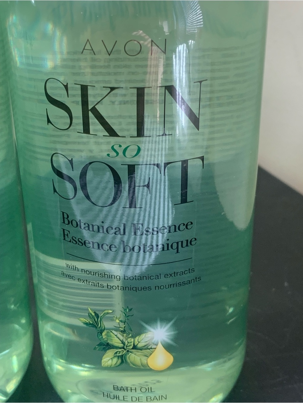 Avon Skin So Soft Bath Oil (Lot Of 3) Botanical Essence 480ml/16.2oz